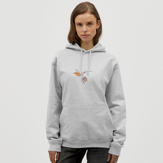 Mirrela Passage Unisex Hoodie ALL COLORS Kolibri GOLD BRAUN - Hellgrau meliert