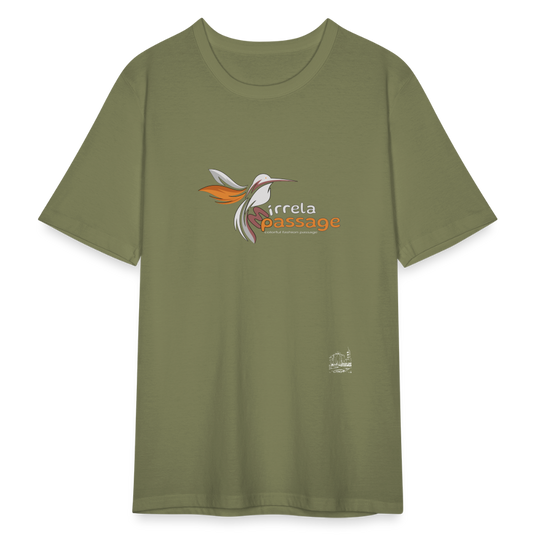 Männer Slim Fit T-Shirt Mirrela Passage 07-MP 15 - Khaki Grün