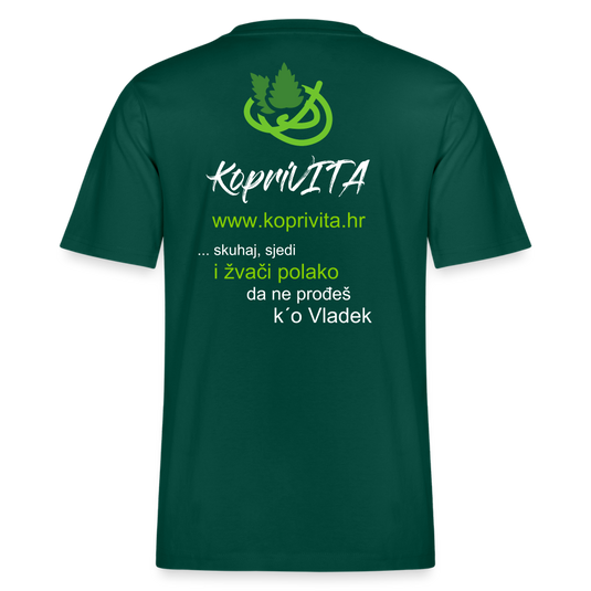 Stanley/Stella Sparker Relaxed Fit Unisex Organic T-Shirt KopriVITA Conpasta Pero - forest