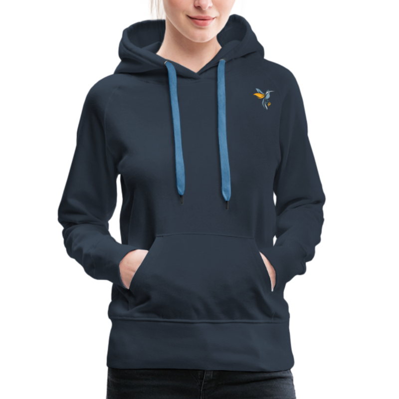 Lade das Bild in Galerie -Viewer, Frauen Premium Hoodie Manny Colors Mirrela Passage AA10 - Navy
