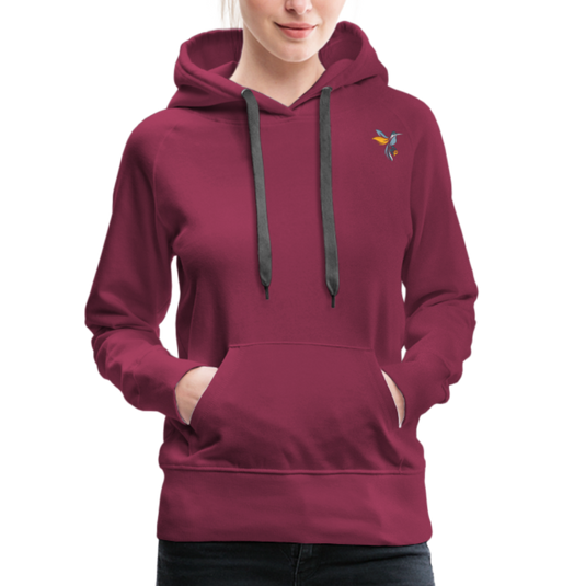 Frauen Premium Hoodie Manny Colors Mirrela Passage AA10 - Bordeaux