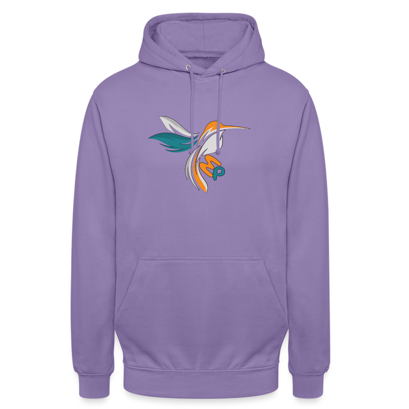 Lade das Bild in Galerie -Viewer, Mirrela Passage Unisex Hoodie GRAU TÜRKIS AA2 St. Donat - Lavendel
