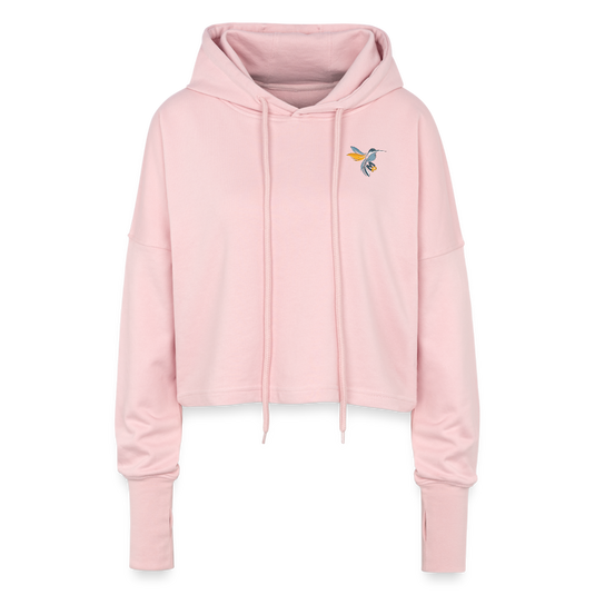 Mirrela Passage Cropped Frauen Hoodie AA10 - Hellrosa