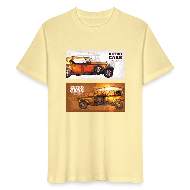 Lade das Bild in Galerie -Viewer, Stanley/Stella Unisex T-Shirt CRAFTER Retro Cars 1 - Creme
