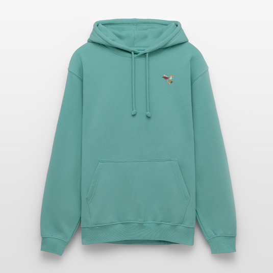 Mirrela Passage Unisex Hoodie MOKKA AA1 - Pastelltürkis