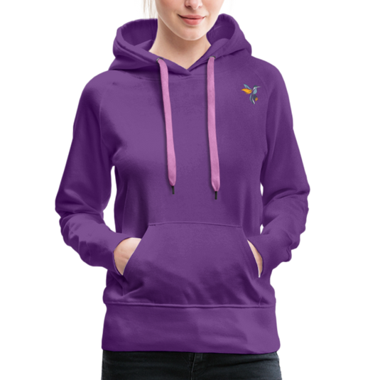 Frauen Premium Hoodie Manny Colors Mirrela Passage AA10 - Purple