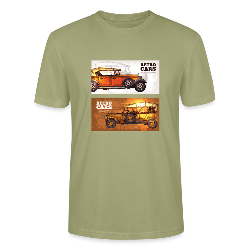 Lade das Bild in Galerie -Viewer, Stanley/Stella Unisex T-Shirt CRAFTER Retro Cars 1 - Nebelgrün
