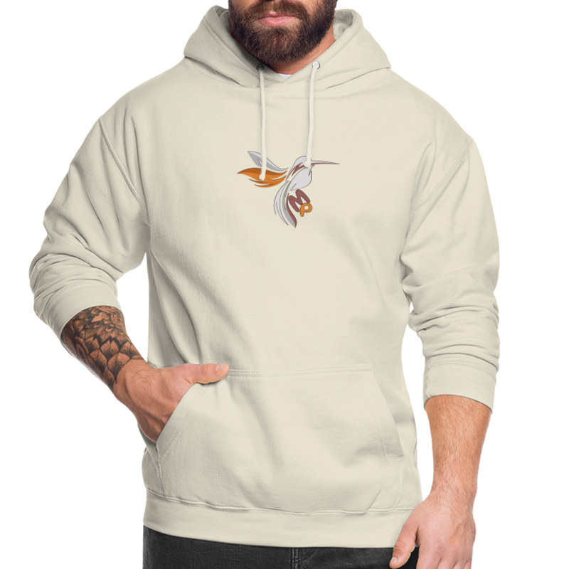 Lade das Bild in Galerie -Viewer, Mirrela Passage Unisex Hoodie ALL COLORS Kolibri GOLD BRAUN - Vanille-Milchshake
