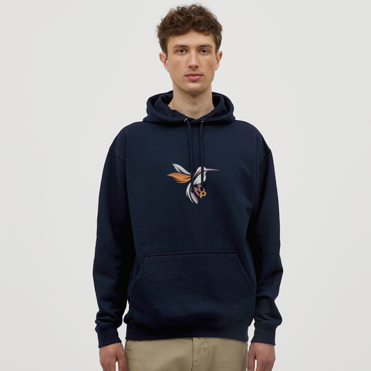 Mirrela Passage Unisex Hoodie ALL COLORS Kolibri GOLD BRAUN - Navy