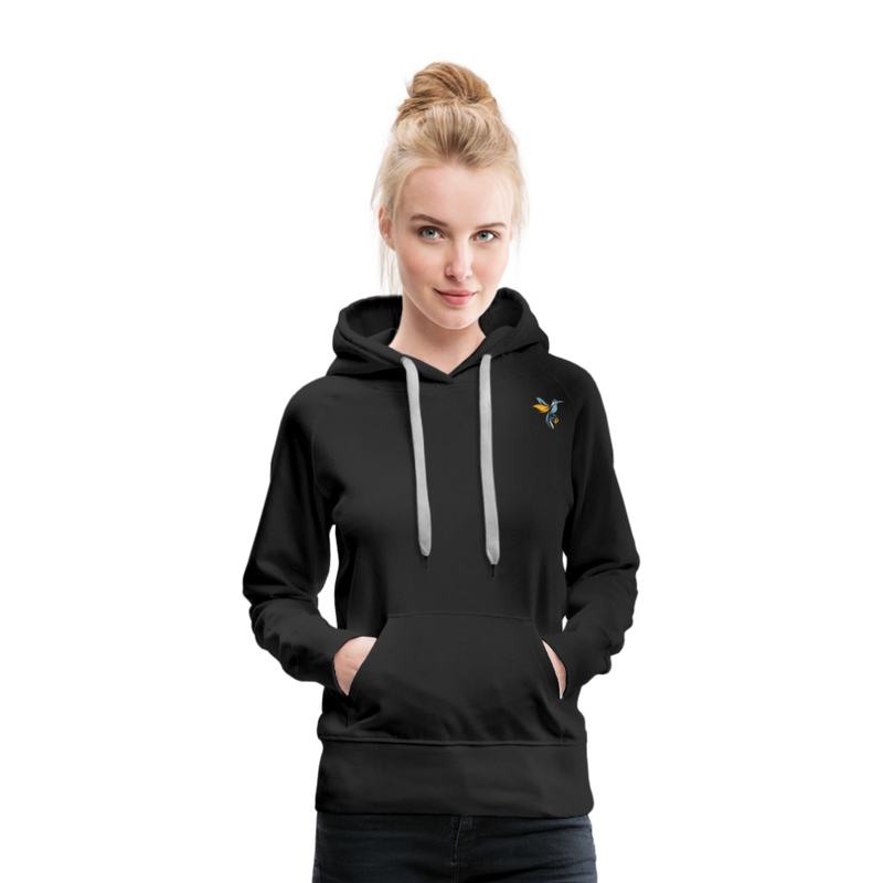 Lade das Bild in Galerie -Viewer, Frauen Premium Hoodie Manny Colors Mirrela Passage AA10 - Schwarz
