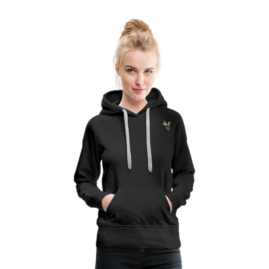 Frauen Premium Hoodie Manny Colors Mirrela Passage AA10 - Schwarz