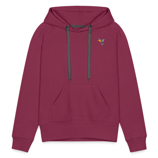 Frauen Premium Hoodie Manny Colors Mirrela Passage AA10 - Bordeaux