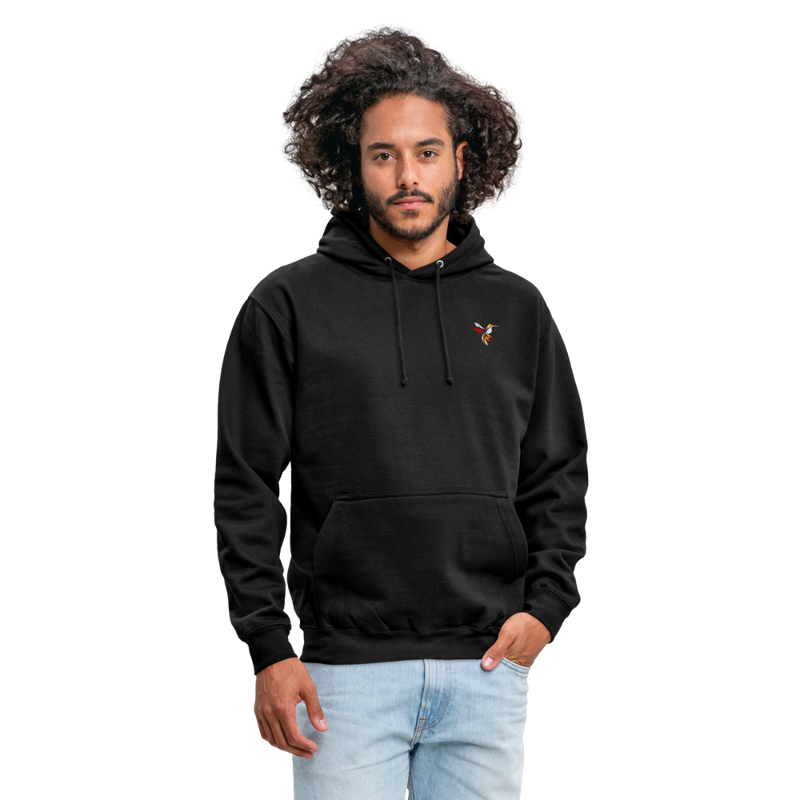 Lade das Bild in Galerie -Viewer, Mirrela Passage Unisex Hoodie MOKKA AA1 - Schwarz
