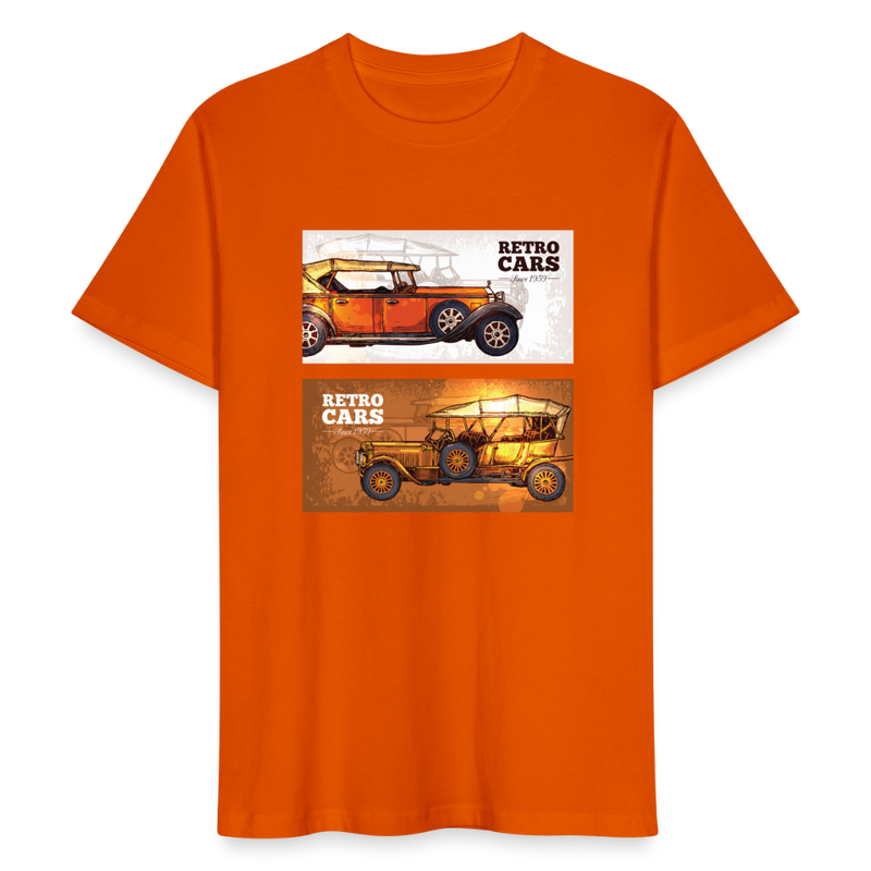 Lade das Bild in Galerie -Viewer, Stanley/Stella Unisex T-Shirt CRAFTER Retro Cars 1 - Tieforange
