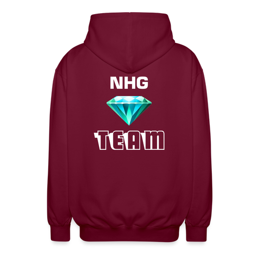 Mirrela Passage Unisex Kapuzenjacke AWDis Just Hoods NHG TEAM - Bordeaux