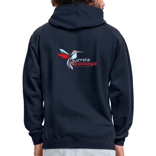 Kontrast-Hoodie Mirrela Passage Club 15 AA14 - Navy/Grau meliert