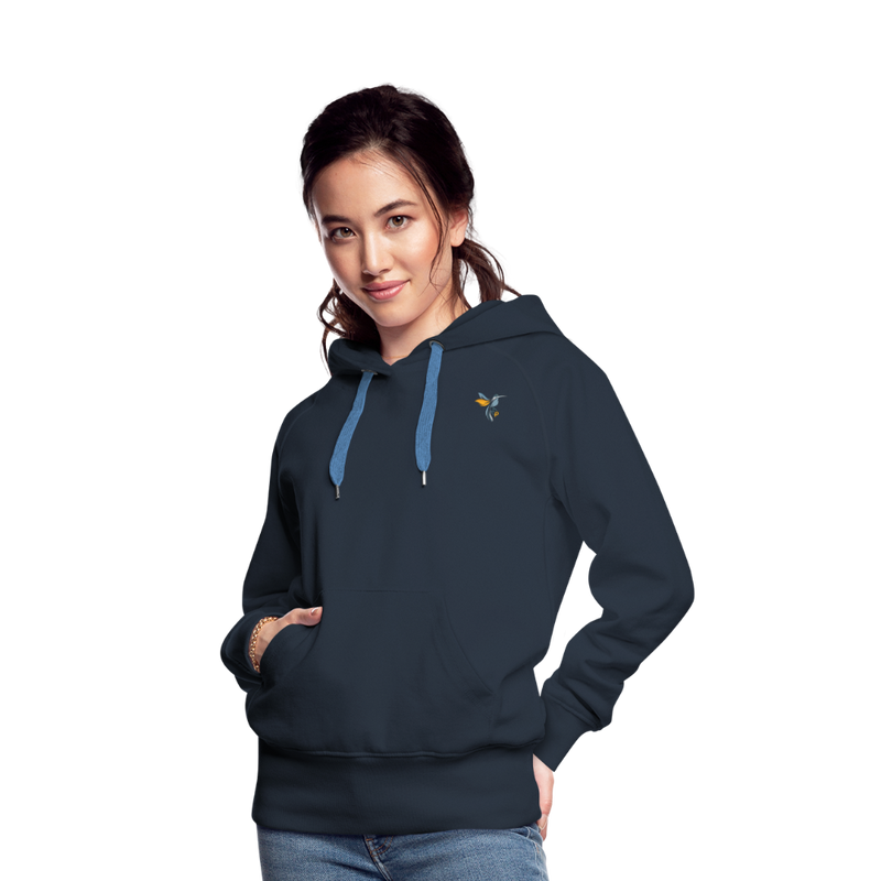 Lade das Bild in Galerie -Viewer, Frauen Premium Hoodie Manny Colors Mirrela Passage AA10 - Navy
