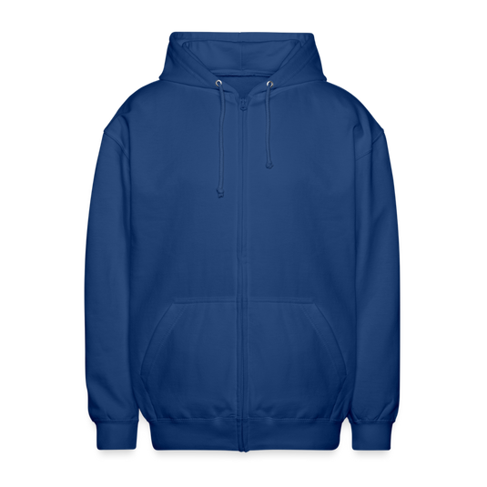 Mirrela Passage Unisex Kapuzenjacke - Royalblau