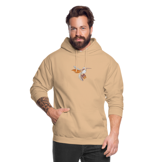 Mirrela Passage Unisex Hoodie ALL COLORS Kolibri GOLD BRAUN - Pfirsich