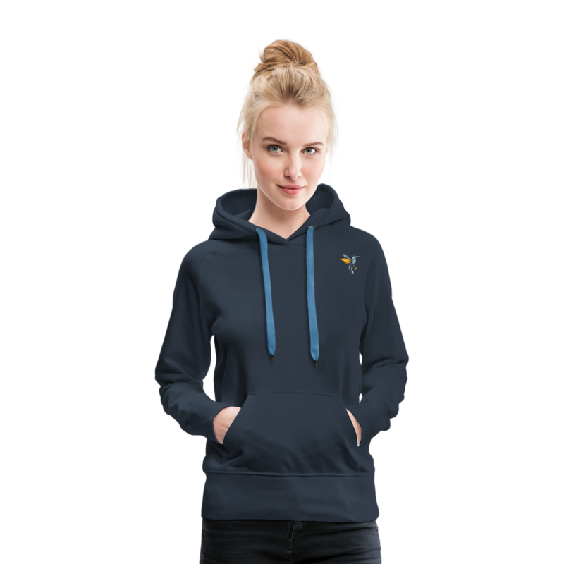 Lade das Bild in Galerie -Viewer, Frauen Premium Hoodie Manny Colors Mirrela Passage AA10 - Navy
