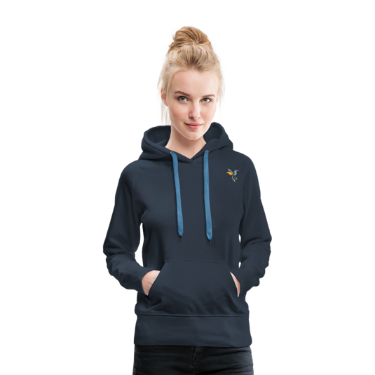 Frauen Premium Hoodie Manny Colors Mirrela Passage AA10 - Navy