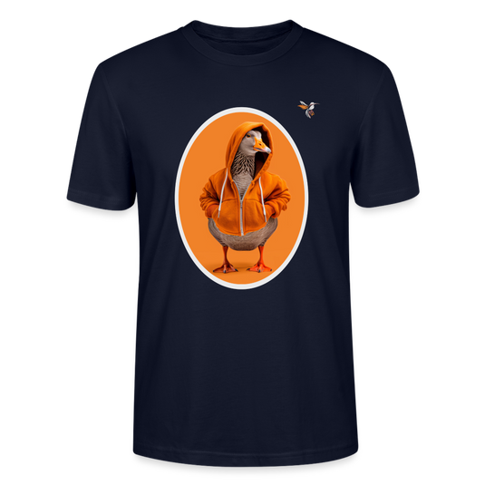 Stanley/Stella Unisex Mirrela Passage T-Shirt CRAFTER Duck in ORANGE - Navy