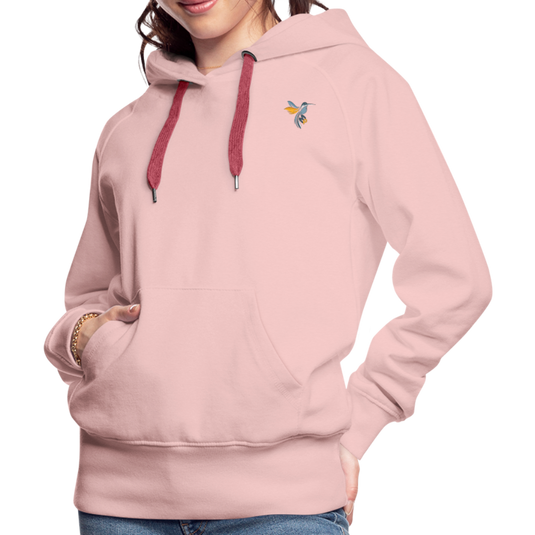 Frauen Premium Hoodie Manny Colors Mirrela Passage AA10 - Kristallrosa