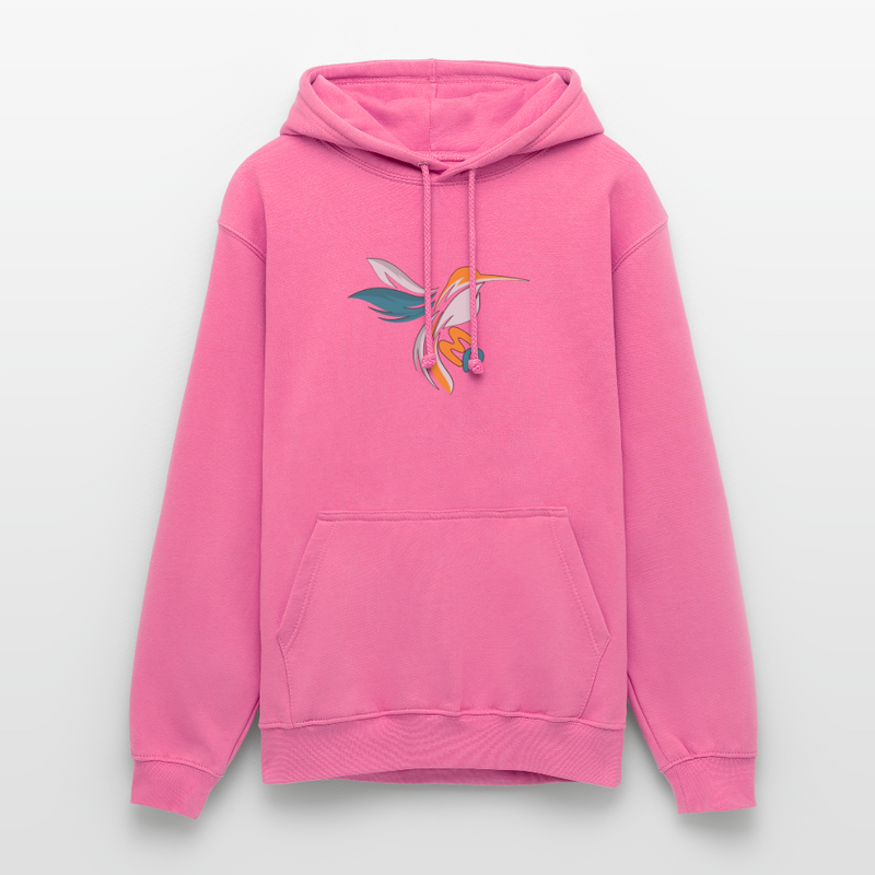 Lade das Bild in Galerie -Viewer, Mirrela Passage Unisex Hoodie GRAU TÜRKIS AA2 St. Donat - Pink
