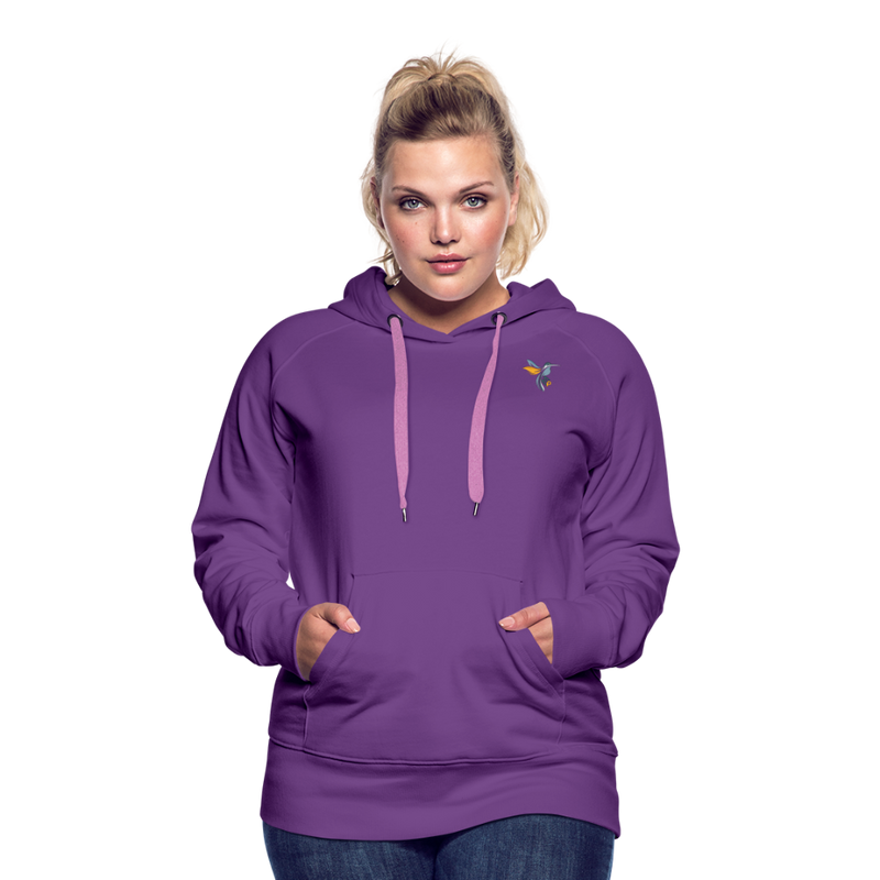 Lade das Bild in Galerie -Viewer, Frauen Premium Hoodie Manny Colors Mirrela Passage AA10 - Purple
