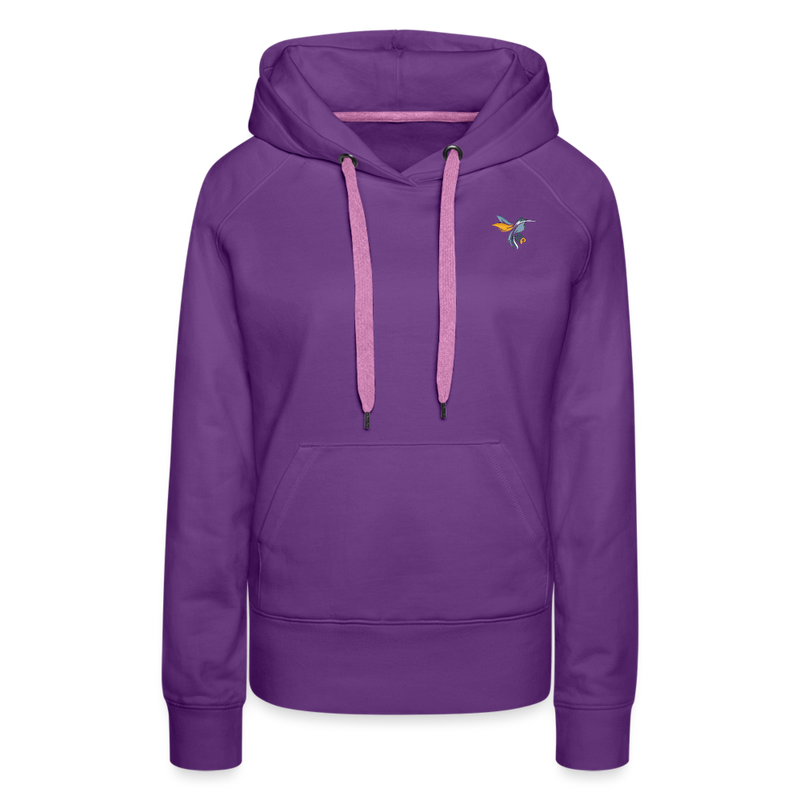 Lade das Bild in Galerie -Viewer, Frauen Premium Hoodie Manny Colors Mirrela Passage AA10 - Purple
