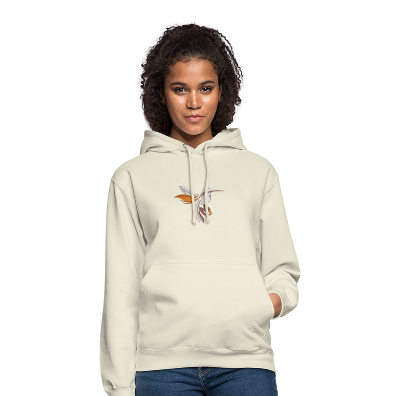 Lade das Bild in Galerie -Viewer, Mirrela Passage Unisex Hoodie ALL COLORS Kolibri GOLD BRAUN - Vanille-Milchshake
