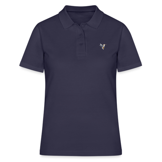 Frauen Polo Shirt Kolibri Grau Nr. 5 - Navy