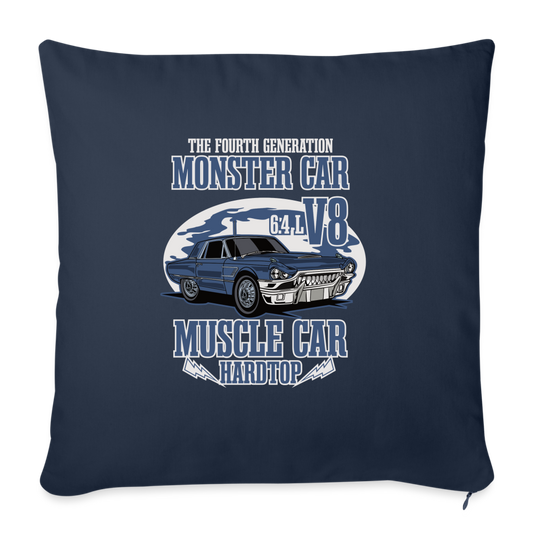 Mirrela Passage Sofakissenbezug 44 x 44 cm Monster Car V8 - Navy