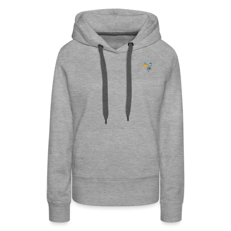 Lade das Bild in Galerie -Viewer, Frauen Premium Hoodie Manny Colors Mirrela Passage AA10 - Grau meliert
