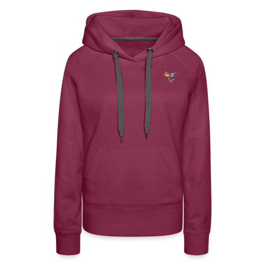 Frauen Premium Hoodie Manny Colors Mirrela Passage AA10 - Bordeaux