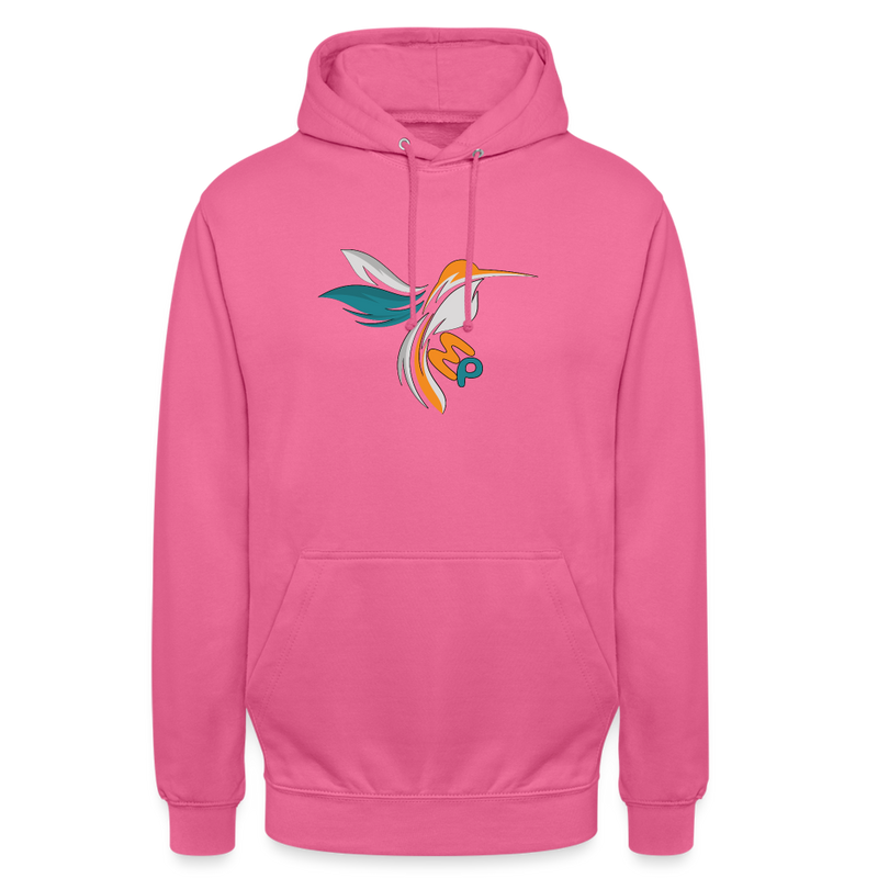 Lade das Bild in Galerie -Viewer, Mirrela Passage Unisex Hoodie GRAU TÜRKIS AA2 St. Donat - Pink
