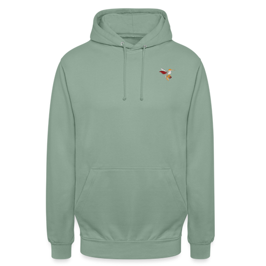 Mirrela Passage Unisex Hoodie MOKKA AA1 - Graugrün