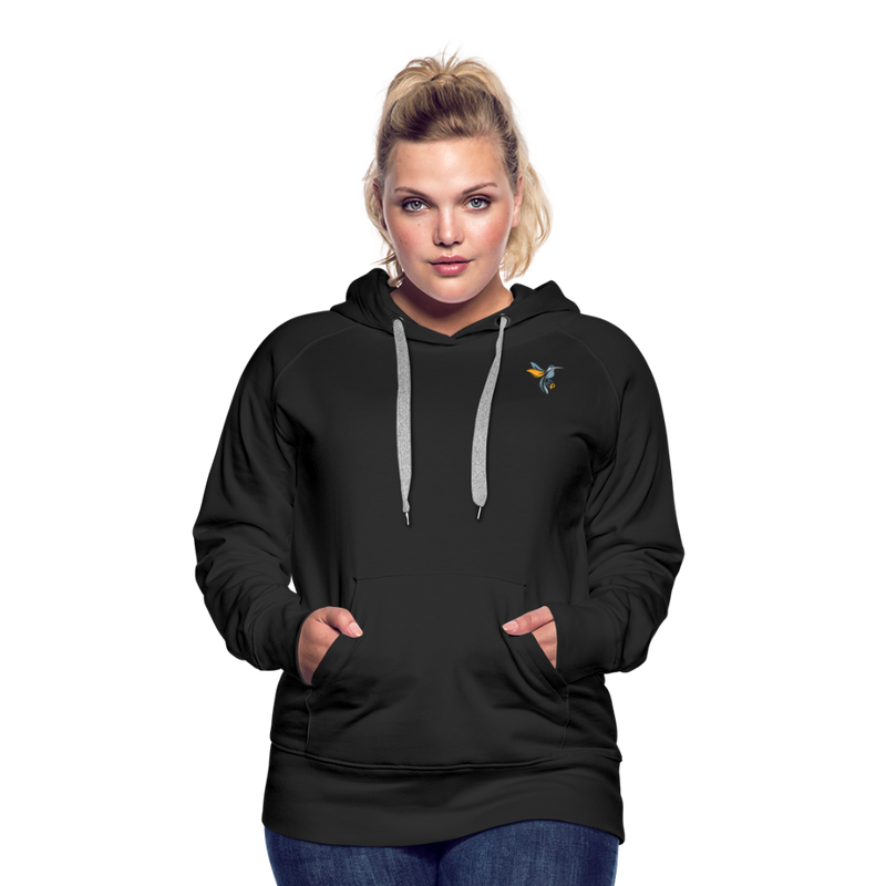 Lade das Bild in Galerie -Viewer, Frauen Premium Hoodie Manny Colors Mirrela Passage AA10 - Schwarz
