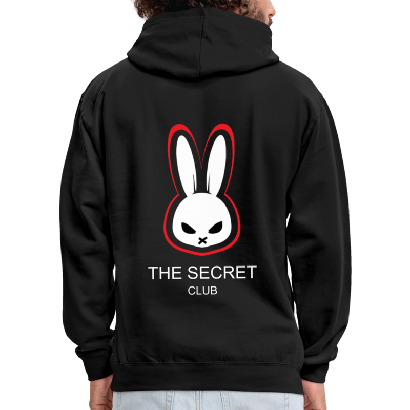 Lade das Bild in Galerie -Viewer, Contrast Colour Hoodie BACK 300X175 - black/red
