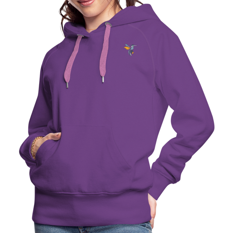 Lade das Bild in Galerie -Viewer, Frauen Premium Hoodie Manny Colors Mirrela Passage AA10 - Purple
