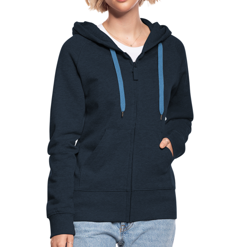 Lade das Bild in Galerie -Viewer, Mirrela Passage Frauen Premium Kapuzenjacke - Navy
