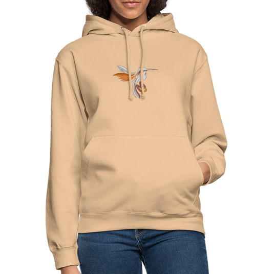 Mirrela Passage Unisex Hoodie ALL COLORS Kolibri GOLD BRAUN - Pfirsich