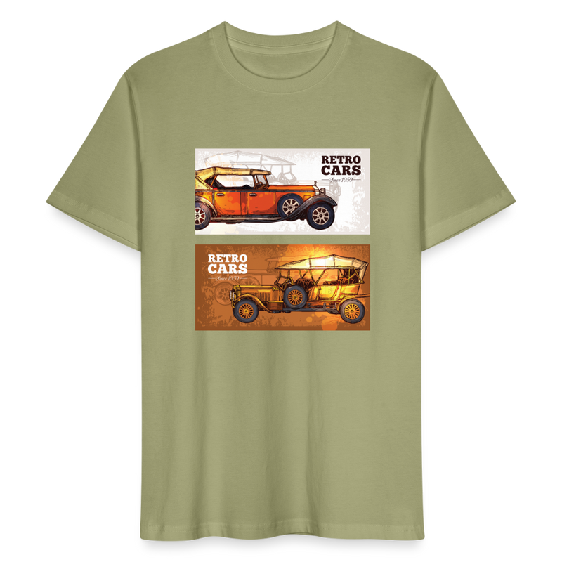 Lade das Bild in Galerie -Viewer, Stanley/Stella Unisex T-Shirt CRAFTER Retro Cars 1 - Nebelgrün
