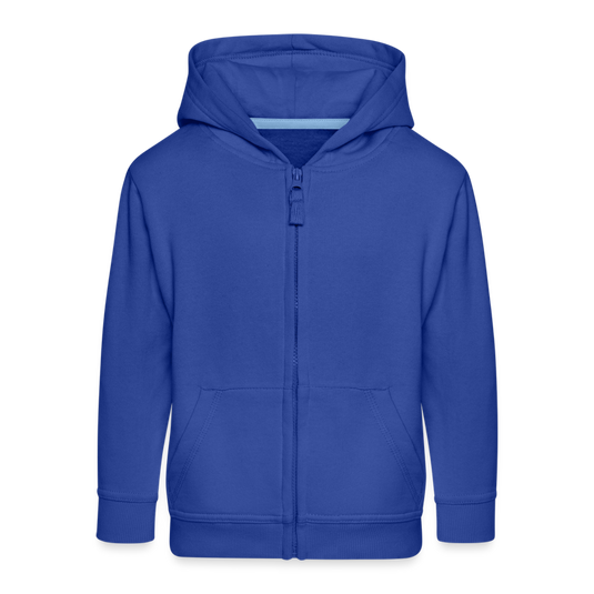 Kinder Premium Kapuzenjacke BASIC - Royalblau