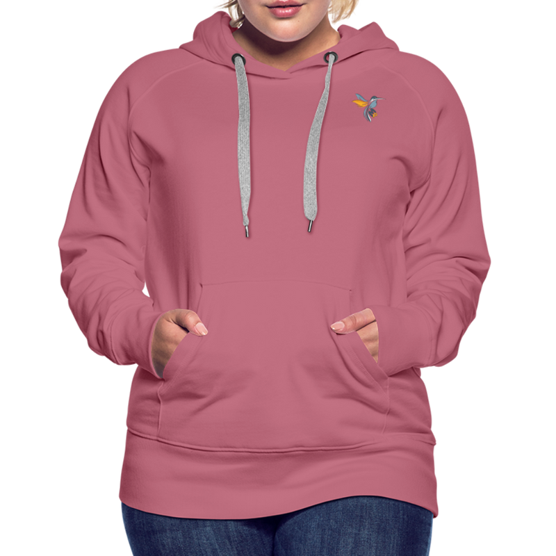 Lade das Bild in Galerie -Viewer, Frauen Premium Hoodie Manny Colors Mirrela Passage AA10 - Malve
