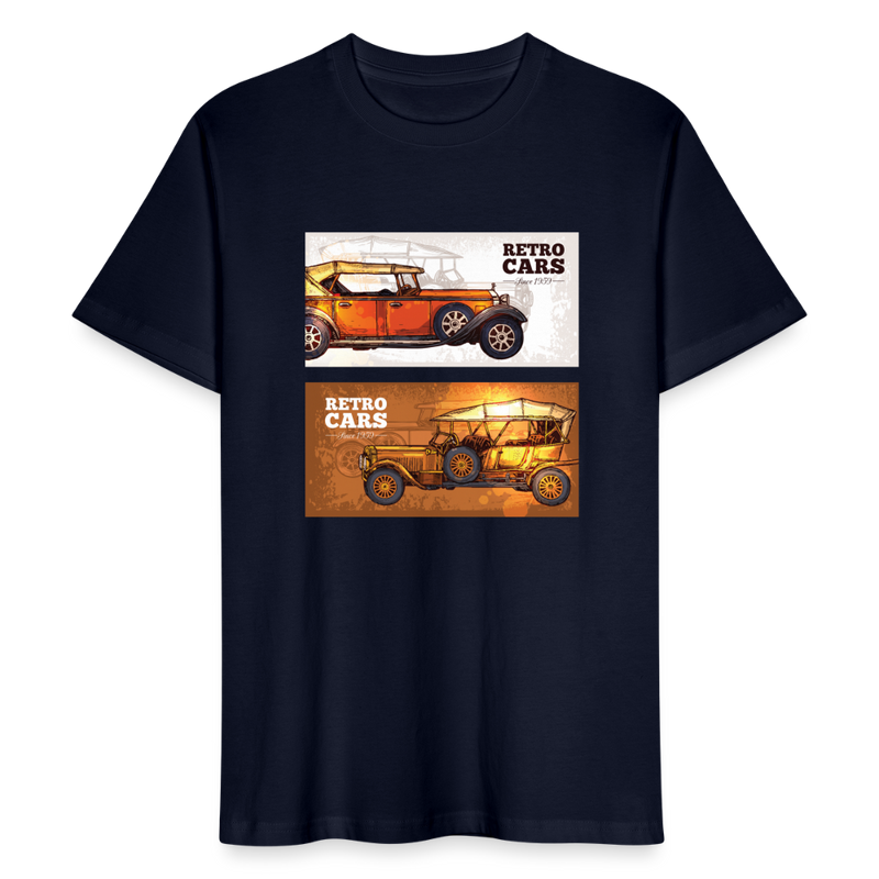 Lade das Bild in Galerie -Viewer, Stanley/Stella Unisex T-Shirt CRAFTER Retro Cars 1 - Navy
