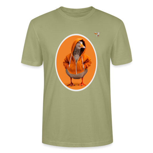 Stanley/Stella Unisex Mirrela Passage T-Shirt CRAFTER Duck in ORANGE - Nebelgrün