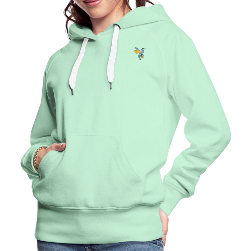 Lade das Bild in Galerie -Viewer, Frauen Premium Hoodie Manny Colors Mirrela Passage AA10 - helles Mintgrün
