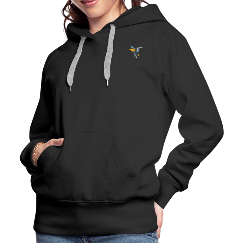 Lade das Bild in Galerie -Viewer, Frauen Premium Hoodie Manny Colors Mirrela Passage AA10 - Schwarz
