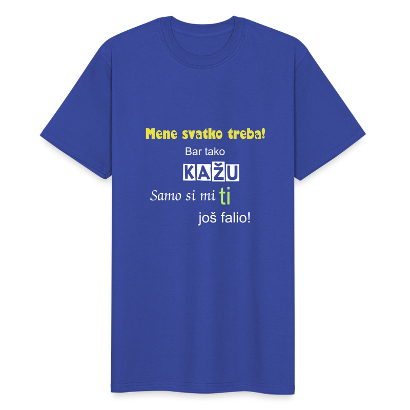 Lade das Bild in Galerie -Viewer, Männer Workwear T-Shirt Mene svatko treba 2 - Royalblau
